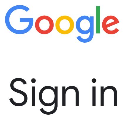 google sign in